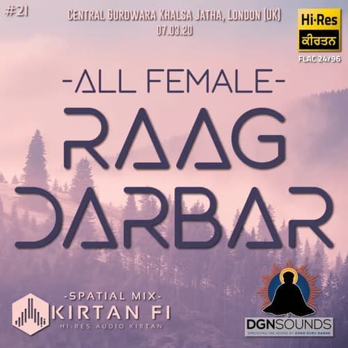 All Female Raag Darbar - Central Gurdwara Khalsa Jatha (KF21)