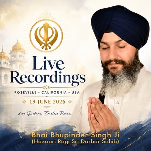 Live Recordings (Roseville - California - USA - 19 June 2026)