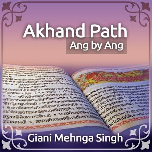 Akhand Path - Ang by Ang (Giani Mehnga Singh)