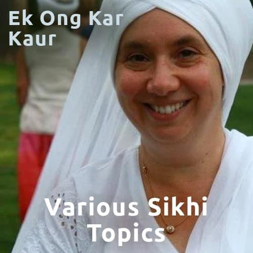 Ek Ong Kaar Kaur on various topics