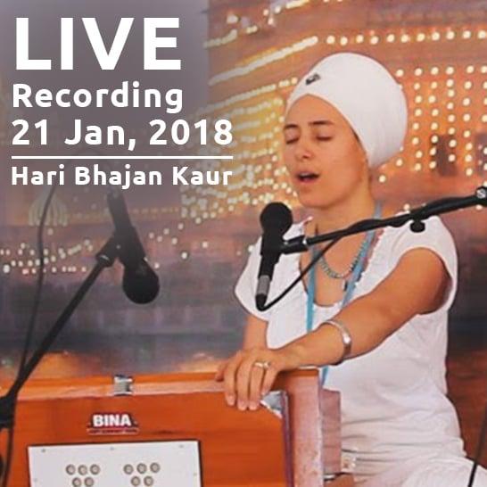 Live Recording - Jan 21 - 2018